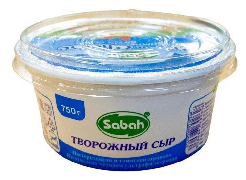 Сыр творожный Sabah 69 БЗМЖ Иран 750 г 640₽