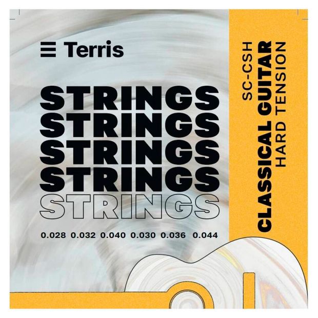 Струны для классической гитары Terris SC-CSH 330₽