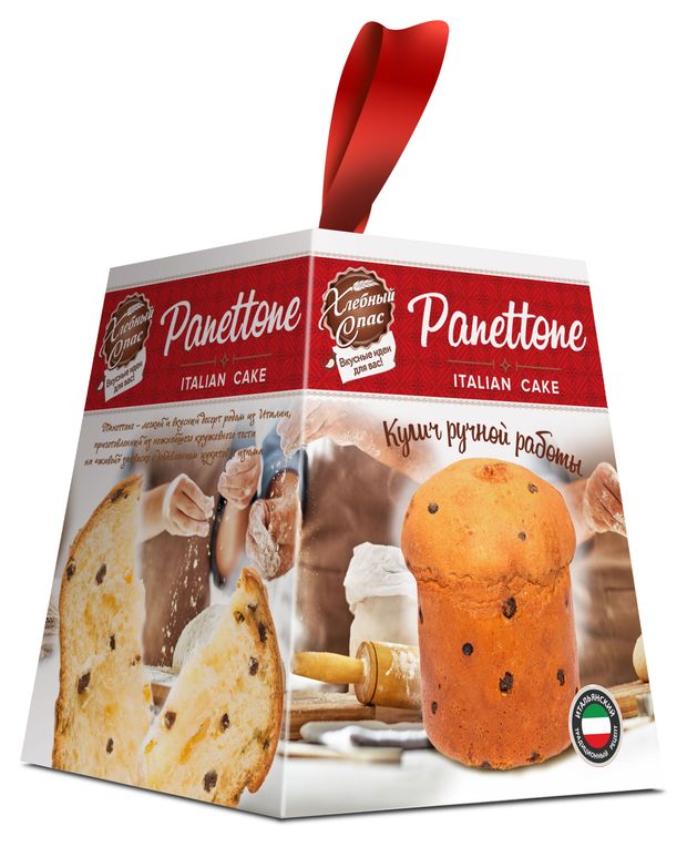 Кулич пасхальный Хлебный Спас Итальянский Panettone, 450 г