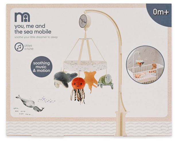 Мобиль музыкальный Mothercare Ты я и море, 1 шт
