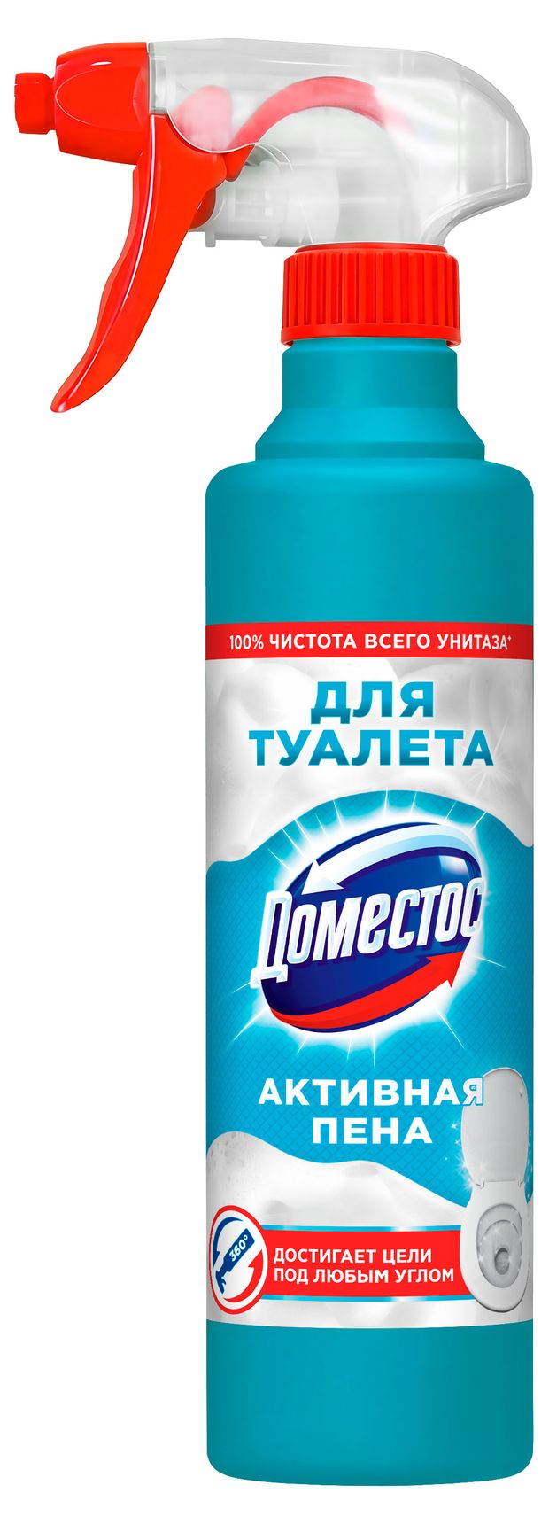 Средство моющее Доместос Активная пена для очищения унитаза, 450 мл