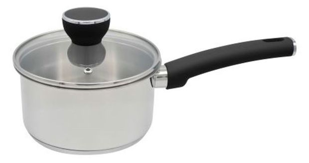 Ковш Hitt Suare со стеклянной крышкой, 1,5 л