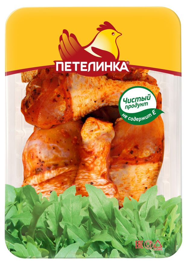 Голень цыпленка-табака Петелинка Премиум охлажденная 900 г 540₽