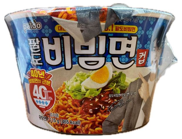 Лапша быстрого приготовления Paldo Пибим мен с кисло-сладким соусом Корея, 115 г