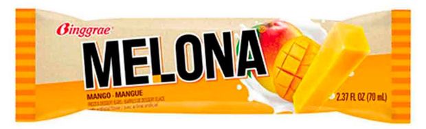 Мороженое молочное Binggrae Melona Эскимо манго Корея, 72 г