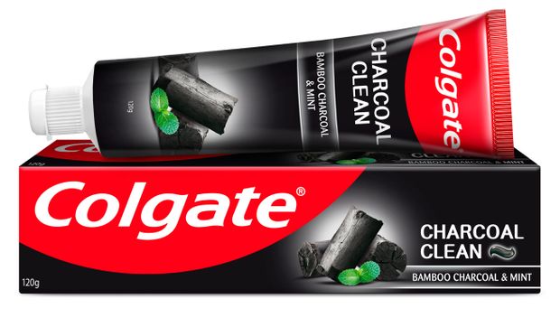 Зубная паста Colgate Бамбуковый уголь с мятой для отбеливания зубов и свежести дыхания, 120 г