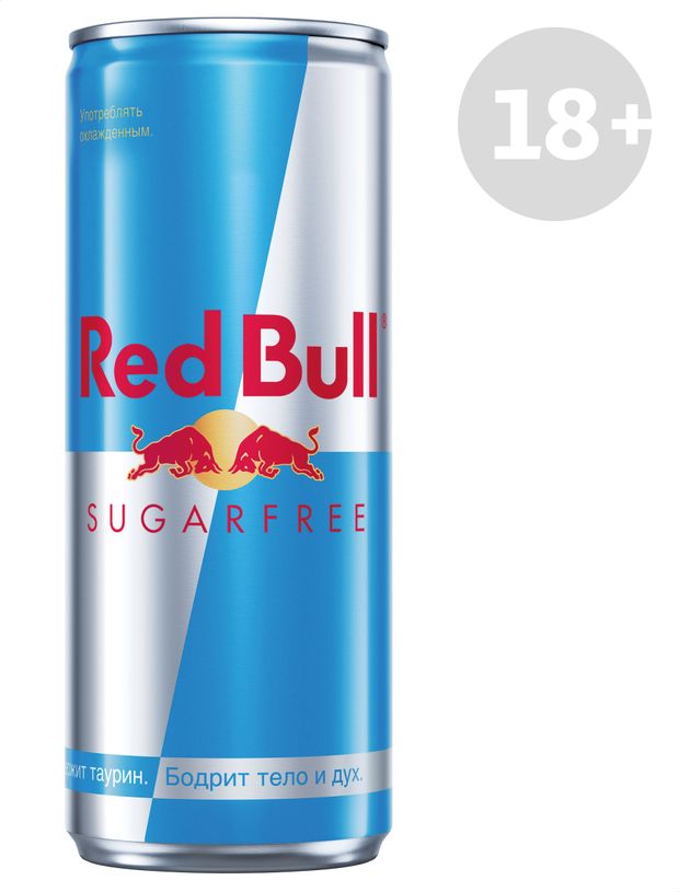 Напиток энергетический Red Bull без сахара 250 мл 133₽