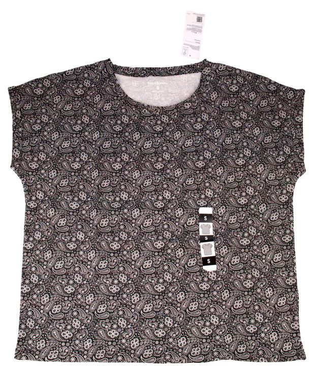 Футболка женская InExtenso черная, р. XS-XXL