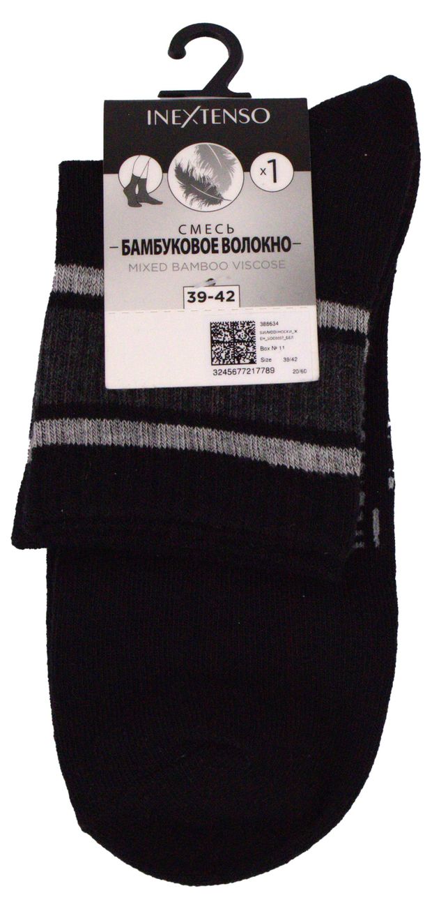 Носки женские InExtenso черные, р. 35/38-39/42