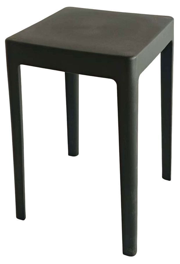 Табурет пластиковый Actuel Поль черный 29х29х45 см 1099₽