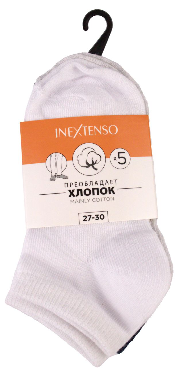Носки для девочки InExtenso укороченные, р. 27/30-35/38 5 пар