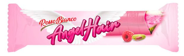 Батончик шоколадный Rosso Bianco Angel Hai с малиновым вкусом с фисташковой начинкой и пишмание Турция, 45 г