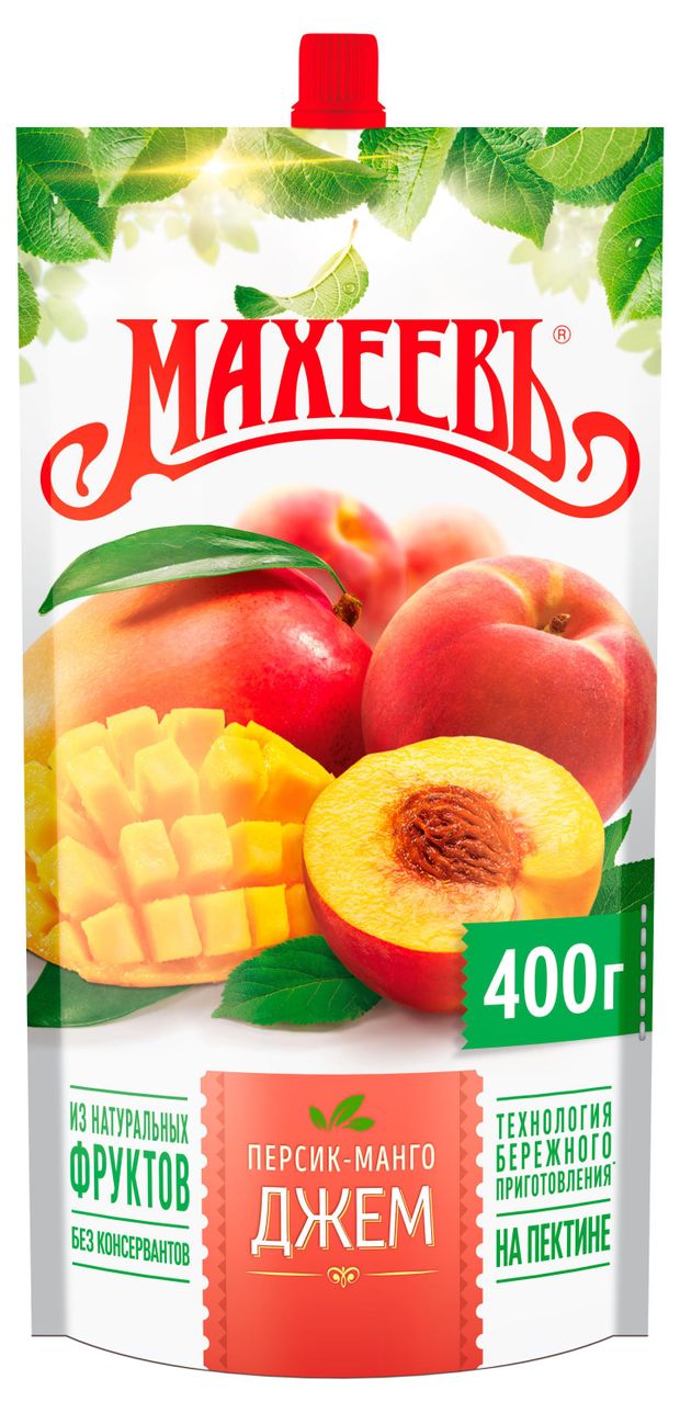 Джем МАХЕЕВЪ Персик манго, 400 г
