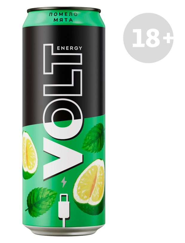 Напиток энергетический Volt со вкусом помело и мяты 450 мл 145₽