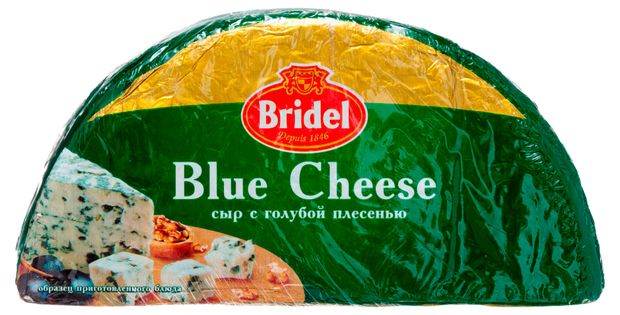 Сыр мягкий Bridel с голубой плесенью 54% БЗМЖ