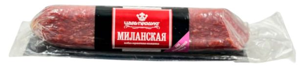 Колбаса сырокопченая Царь продукт Миланская, ~ 400 г