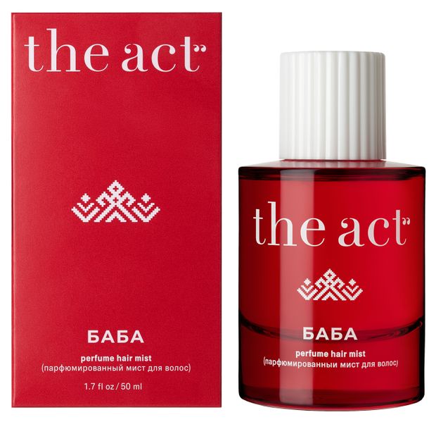 Мист для волос парфюмированный The Act БАБА 50 мл 1350₽