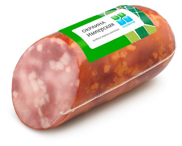 Колбаса варено-копченая Окраина Имперская 03 кг 190₽