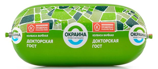 Колбаса вареная Окраина Докторская ГОСТ 400 г 280₽