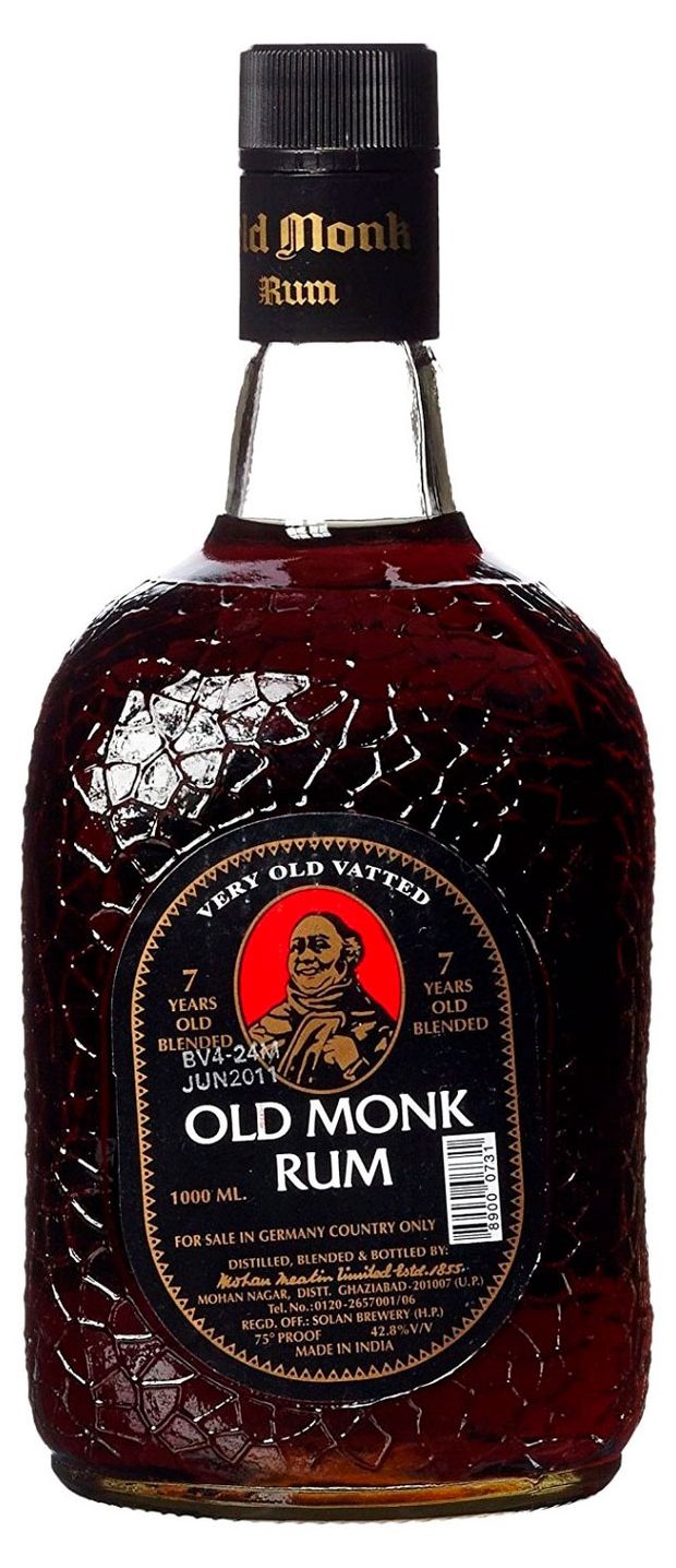 Ром Old Monk выдержанный 7 лет Индия, 1 л