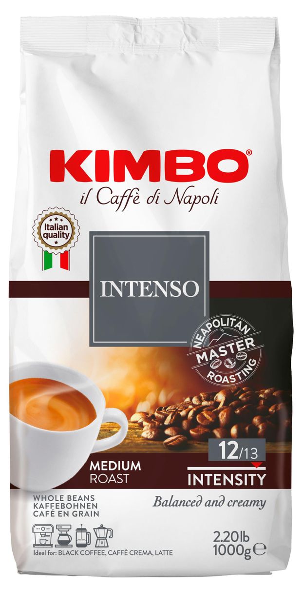 Кофе в зернах KIMBO Intenso Италия, 1 кг