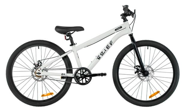 Велосипед городской Foxx Brief серо-голубой, колеса 24"