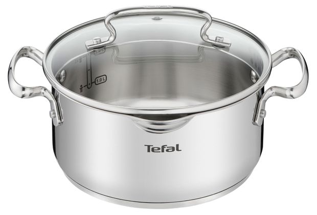 Кастрюля Tefal Duetto+ с крышкой 20 см, 2,9 л