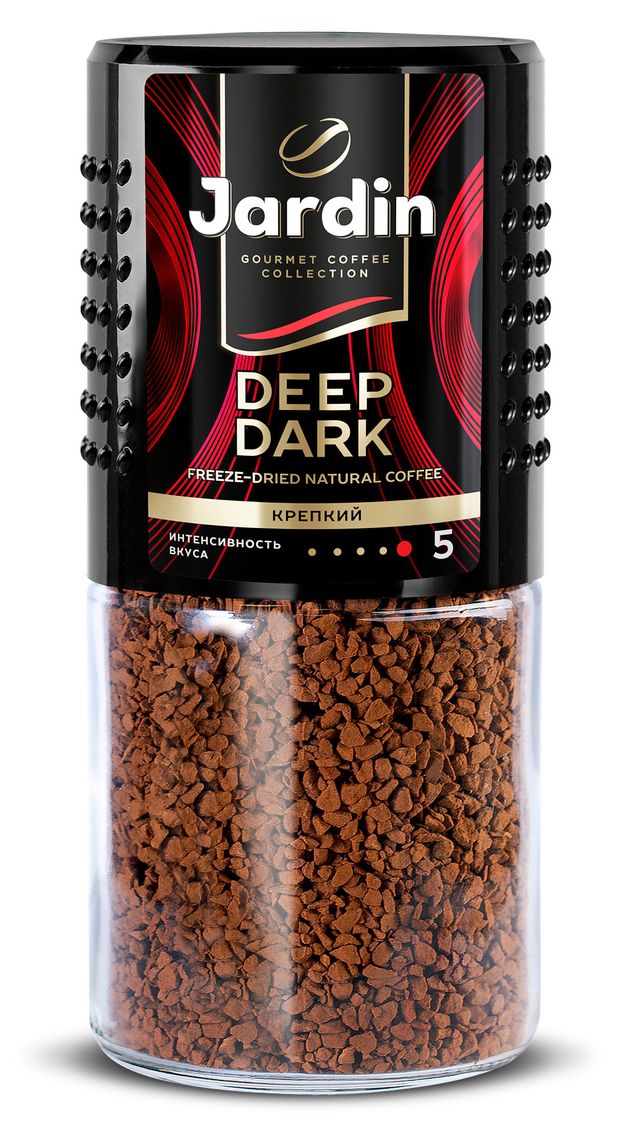 Кофе растворимый Jardin Jardin Deep Dark Дип Дарк 95 г 370₽