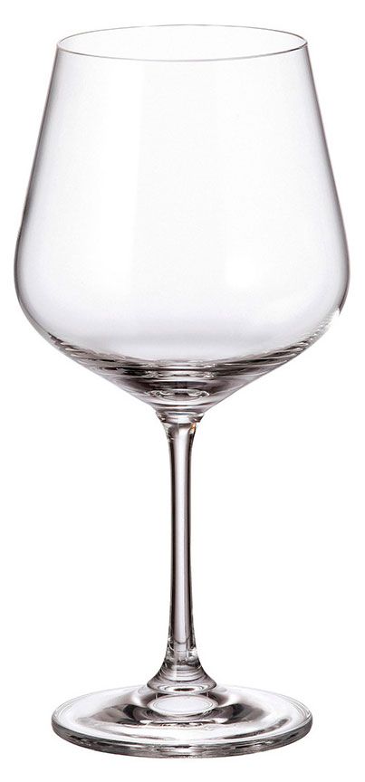 Набор бокалов для вина CRYSTAL BOHEMIA Strix Dora, 600 мл х 2 шт