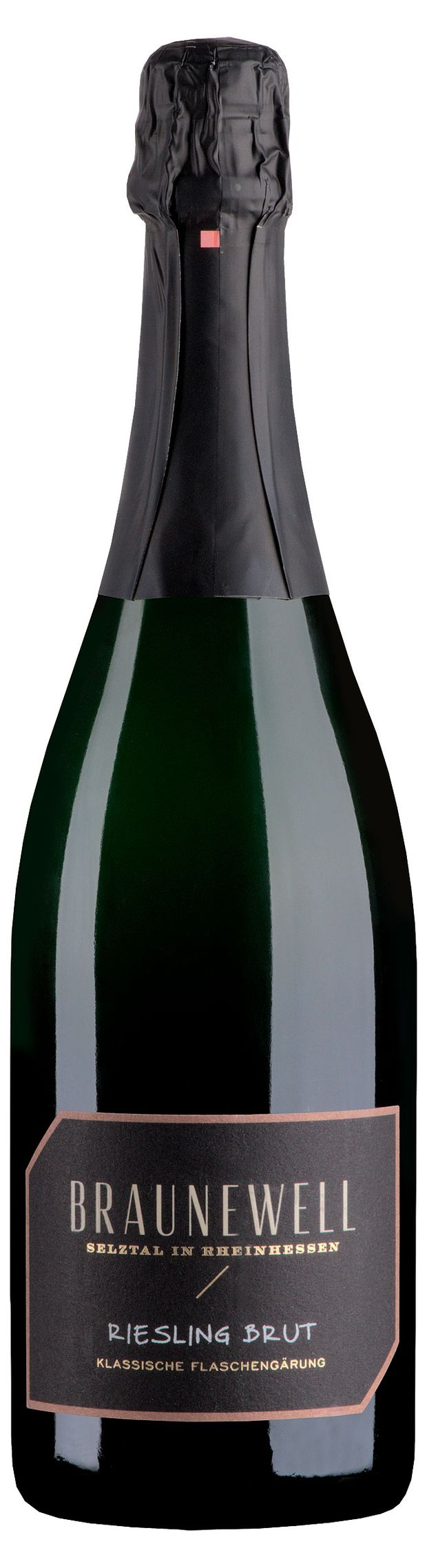 Игристое вино Braunewell Riesling белое брют Германия, 0,75 л