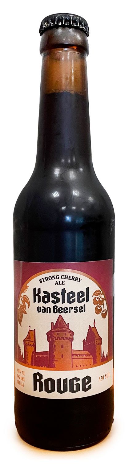 Пивной напиток Василеостровское Kasteel van Beersel Rouge со вкусом вишни, 0,33 л