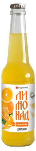 Лимонад Роданика с соком апельсина 330 мл 130₽