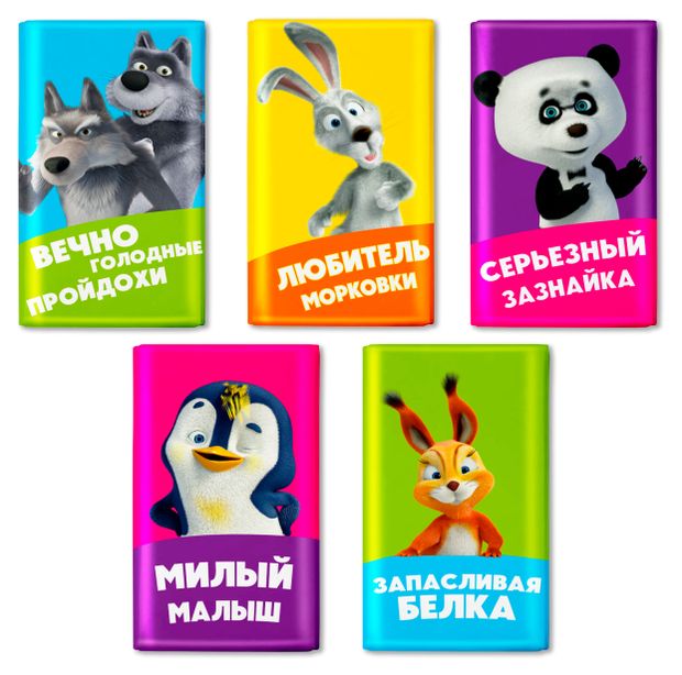 Шоколад молочный Маша и Медведь, 12 г