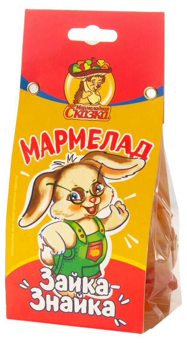 Мармелад желейный Мармеладная Сказка Зайка-Знайка, 150 г