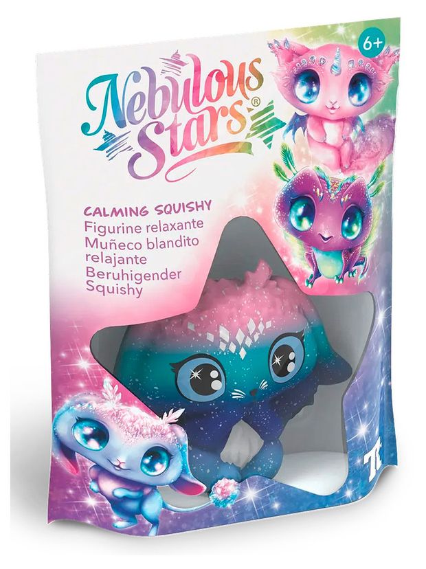 Игрушка-антистресс Nebulous Stars Cristalia сквиш, 1 шт в ассортименте