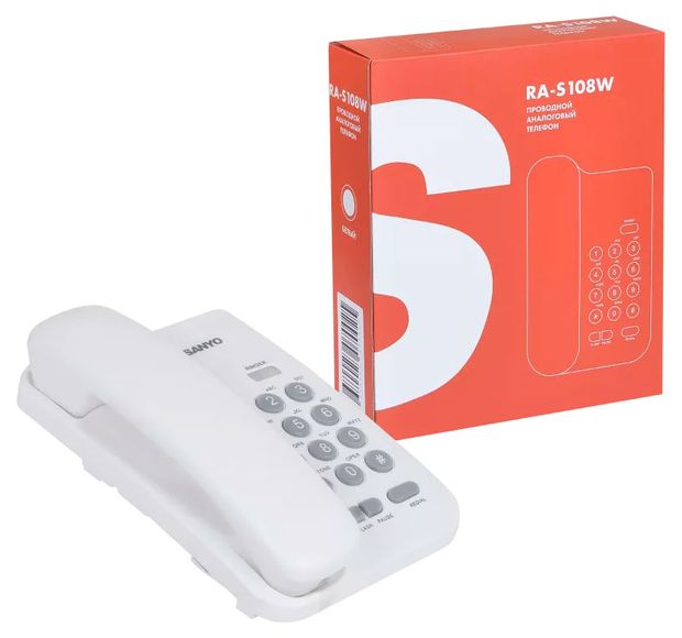 Телефон стационарный Sanyo RA-S108W