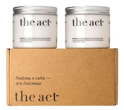 Набор баттеров The Act манго и виноград, 360 г