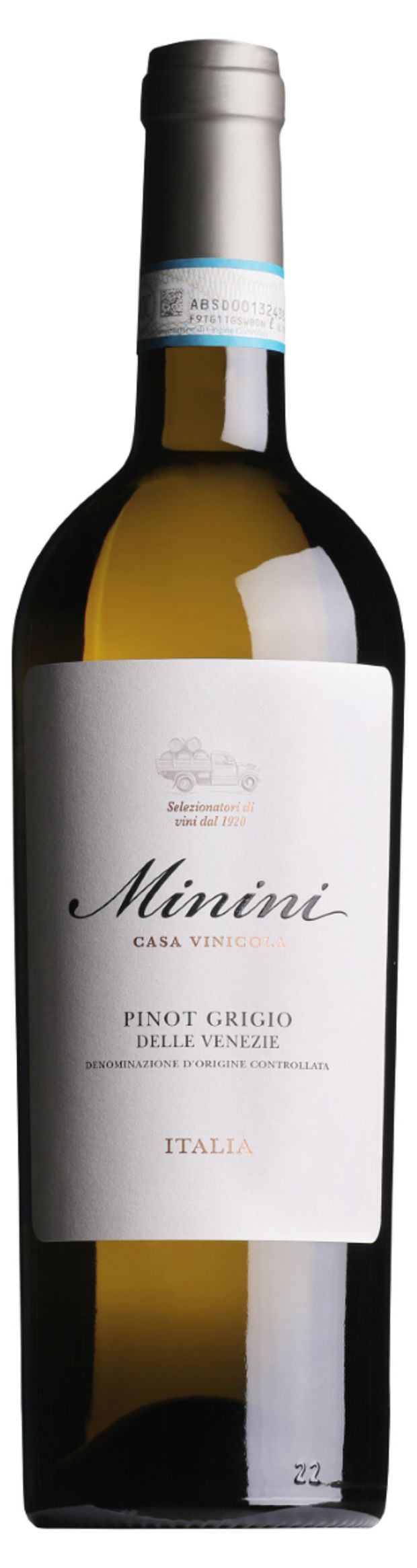 Вино Minini Pinot Grigio белое сухое Италия, 0,75 л