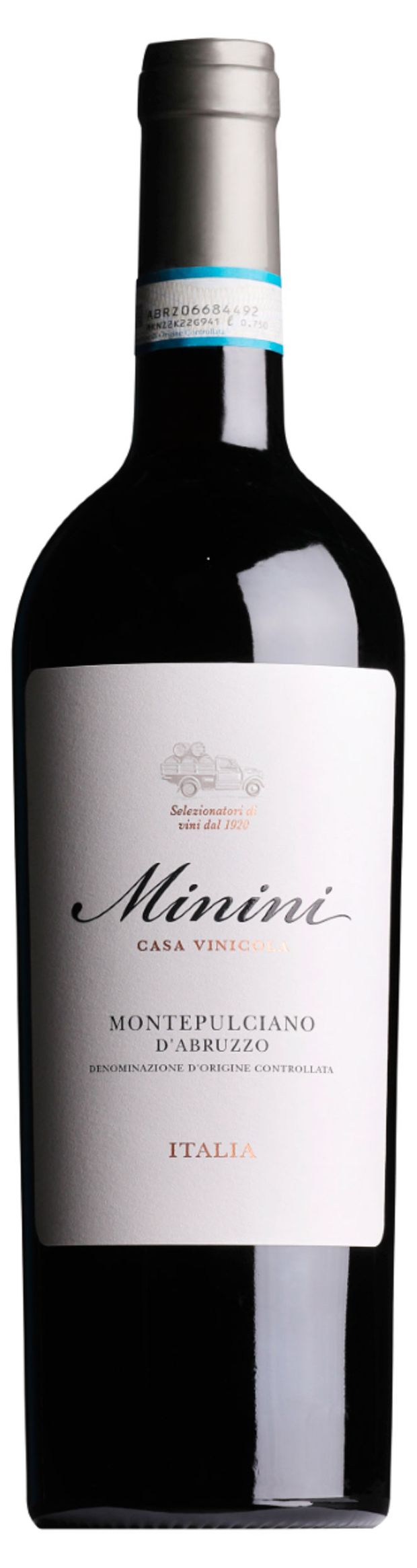 Вино Minini Montepulciano d'Abruzzo красное сухое Италия, 0,75 л
