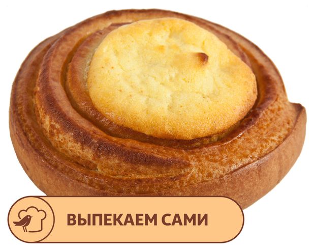 Булочка АШАН Даллас, 90 г