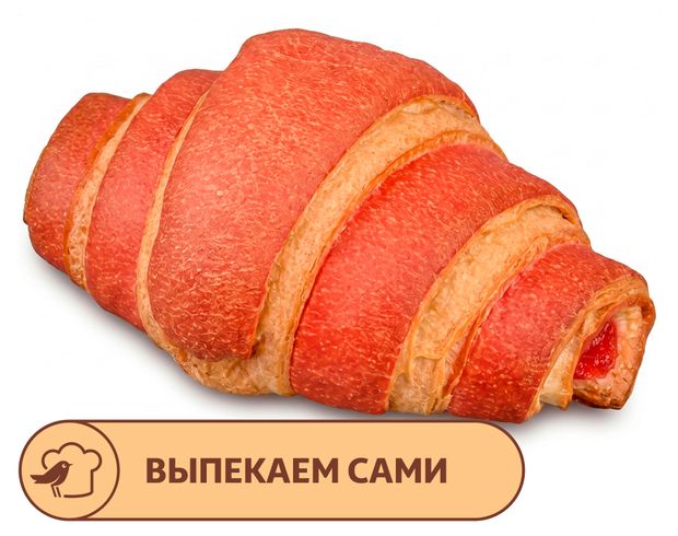 Круассан АШАН с клубникой, 70 г х 2 шт