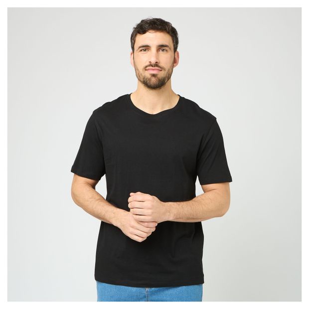 Футболка мужская InExtenso с коротким рукавом черная, р. S-XXL
