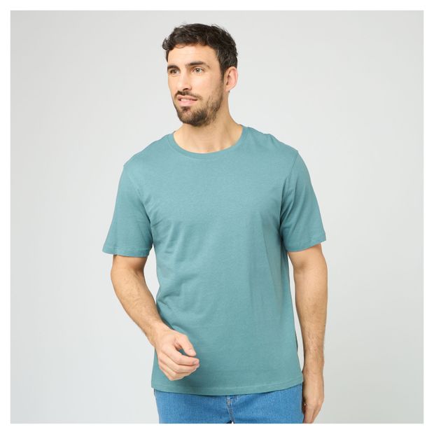 Футболка мужская InExtenso с коротким рукавом зеленая, р. S-XXL