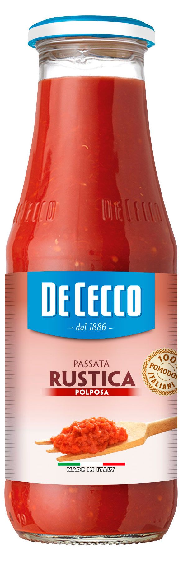 Паста томатная De Cecco Rustica рустика Италия, 700 г