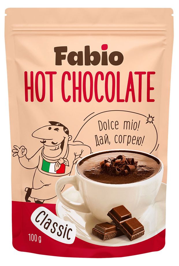 Горячий шоколад Fabio Classic Беларусь, 100 г
