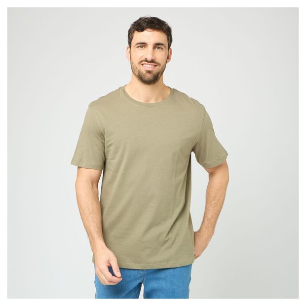 Футболка мужская InExtenso с коротким рукавом хаки, р. S-XXL