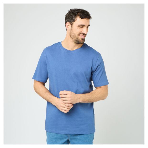 Футболка мужская InExtenso с коротким рукавом голубая, р. S-XXL