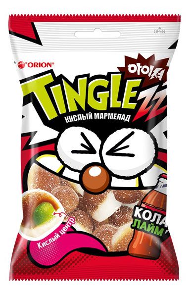 Мармелад кислый Tinglezz кола лайм, 75 г