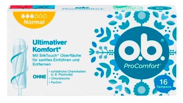 Тампоны O.b. ProComfort Normal Франция, 16 шт