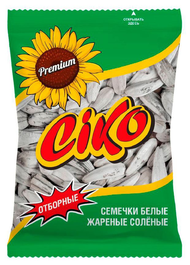 Семечки подсолнечные CIKO белые, 100 г